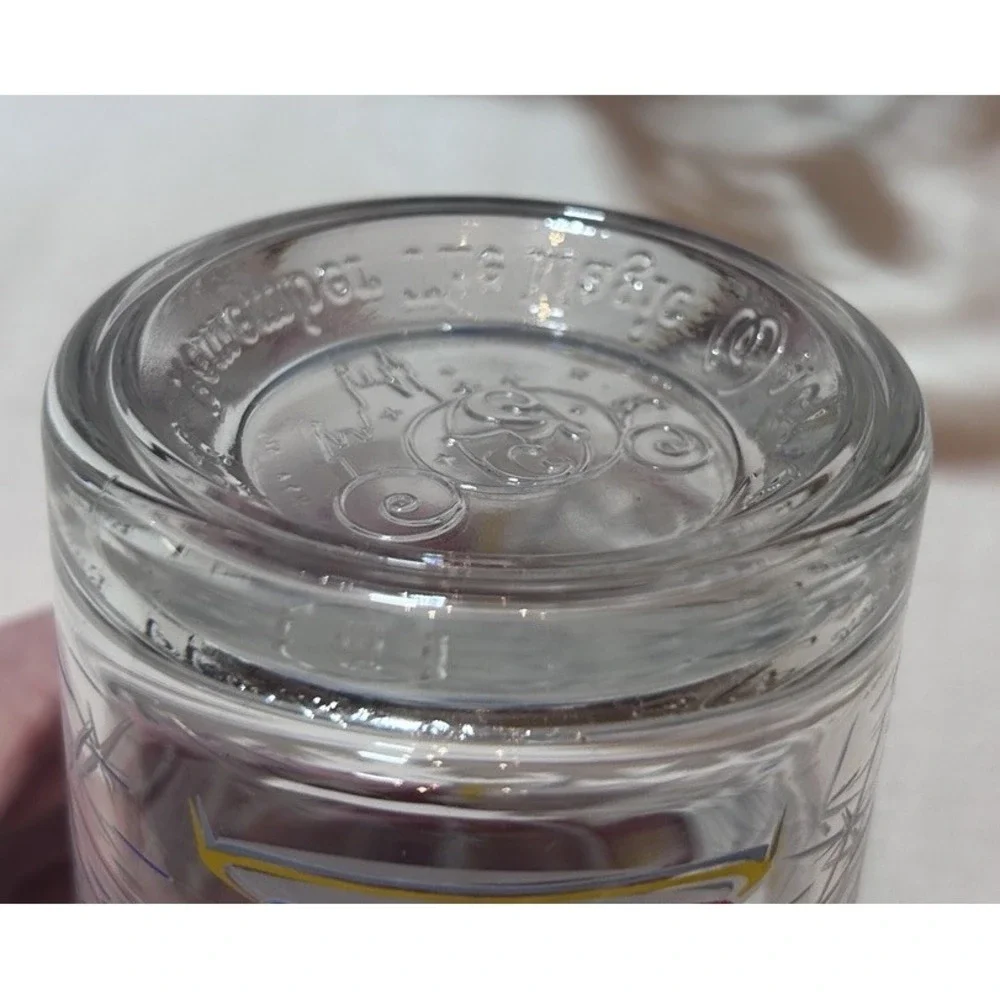 Set of 3 Disney Epcot Mickey Mouse Glasses Commemorative Souvenir‎